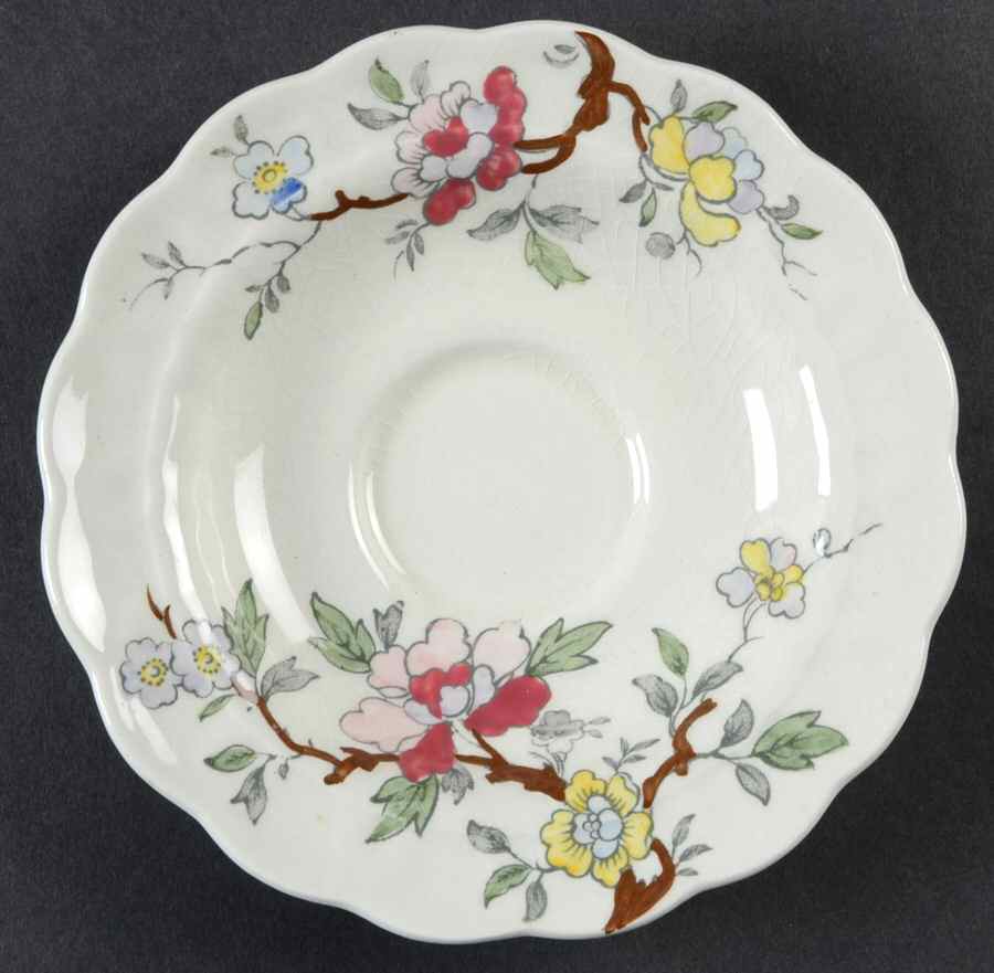 Chinese Tree Saucer for Demitasse Cup by Booths-1
