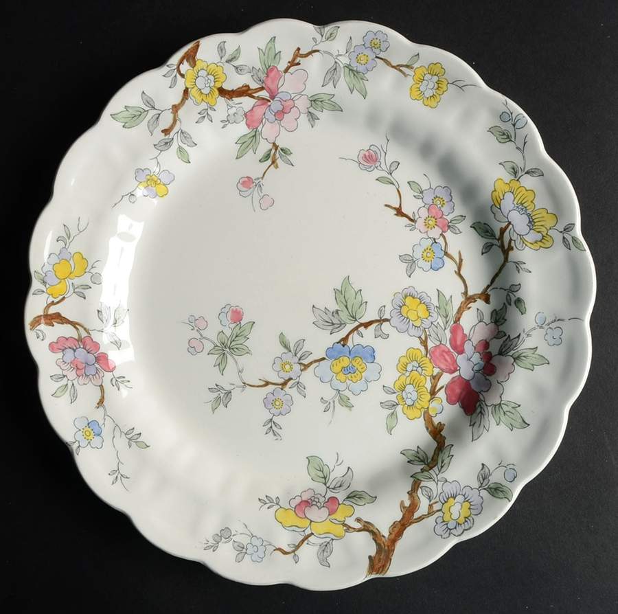 Chinese Tree Dinner Plate by Booths-1