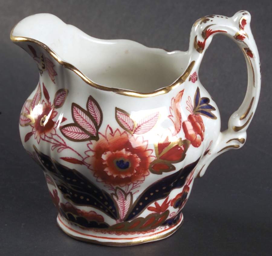 Dovedale Rust and Blue Mini Creamer by Booths-1