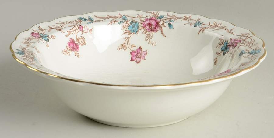 Floral Chine 8" Round Vegetable Bowl by Booths-1
