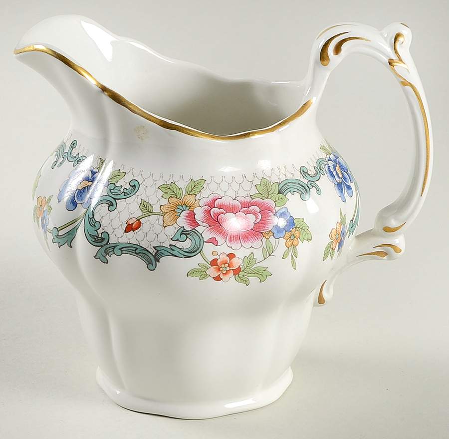 Floradora (Multi Scalloped) 20 Oz Pitcher by Booths-1