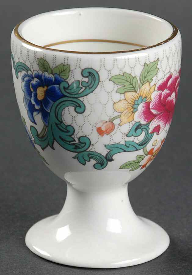 Floradora (Multi Scalloped) Single Egg Cup by Booths-1