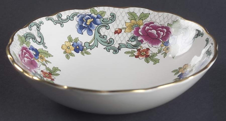Floradora (Multi Scalloped) Fruit/Dessert (Sauce) Bowl by Booths-1