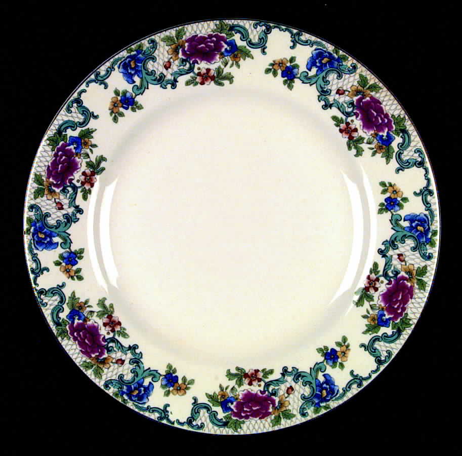 Floradora (Smooth) Dinner Plate by Booths-1