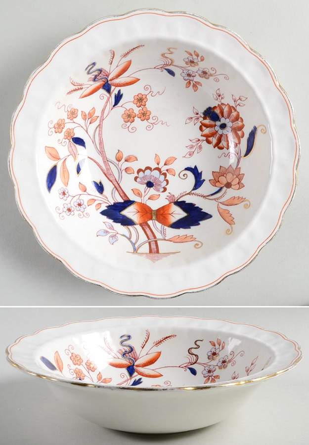 Fresian 9" Round Vegetable Bowl by Booths-1