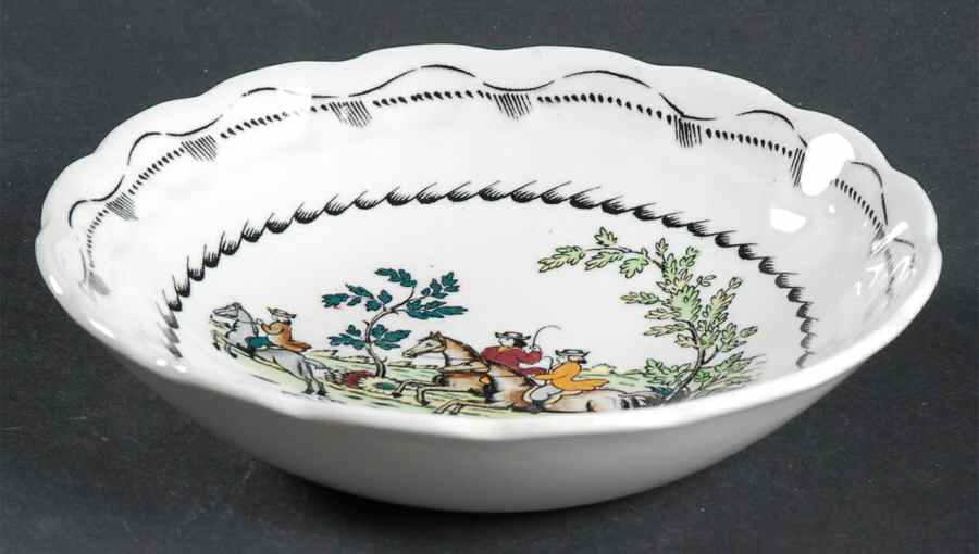 Liverpool Hunt Fruit/Dessert (Sauce) Bowl by Booths-1