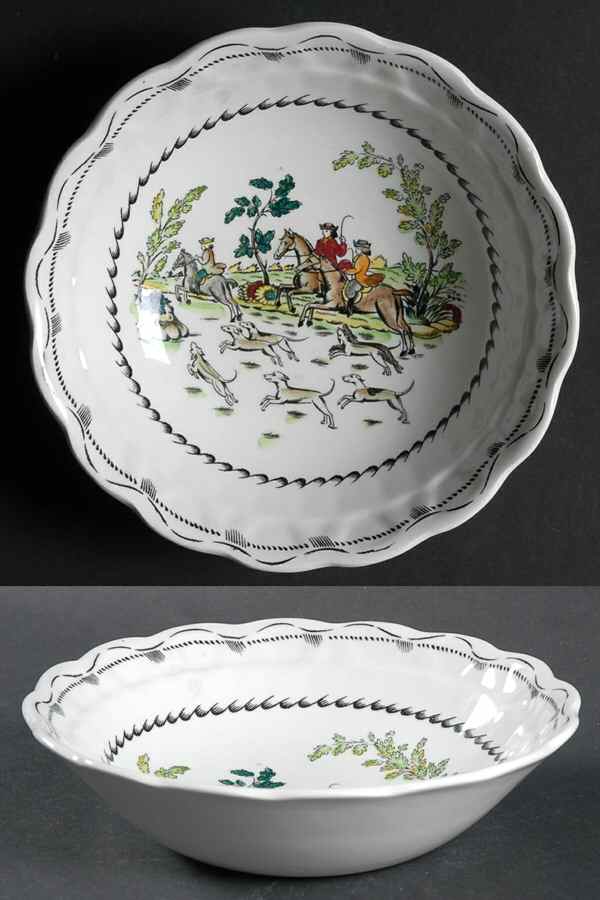 Liverpool Hunt Coupe Cereal Bowl by Booths-1