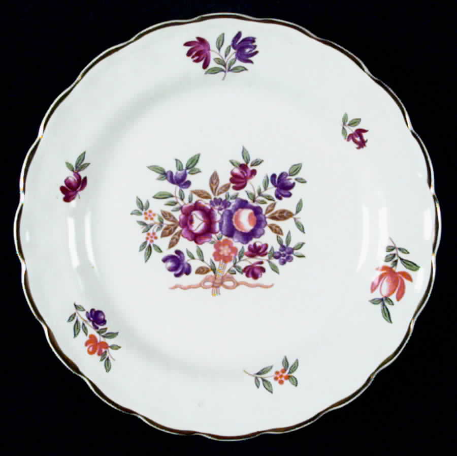 Lowestoft Bread & Butter Plate by Booths-1
