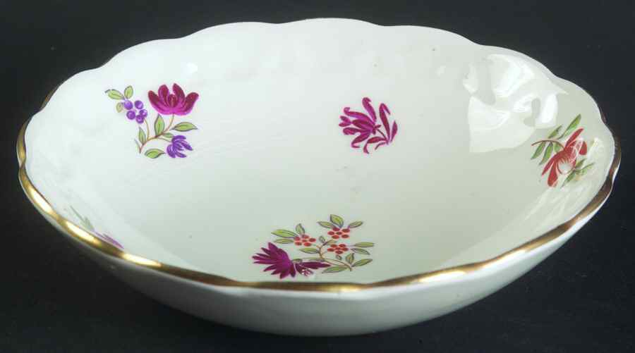 Lowestoft Fruit/Dessert (Sauce) Bowl by Booths-1