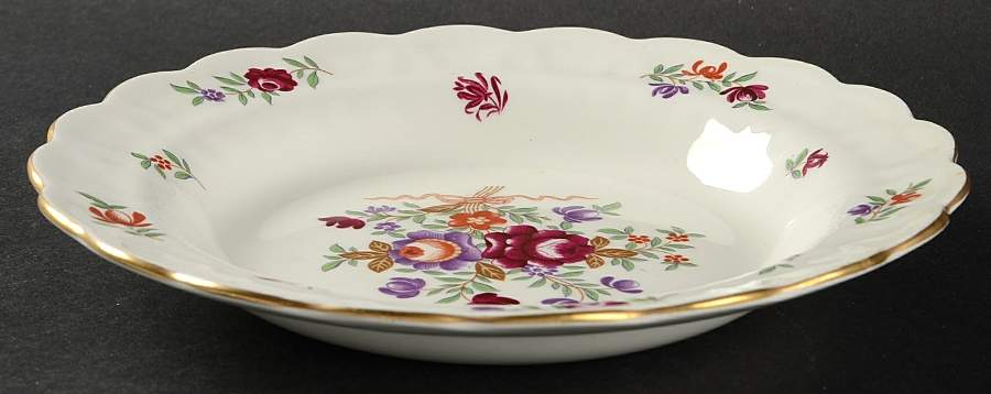 Lowestoft Rim Soup Bowl by Booths-1