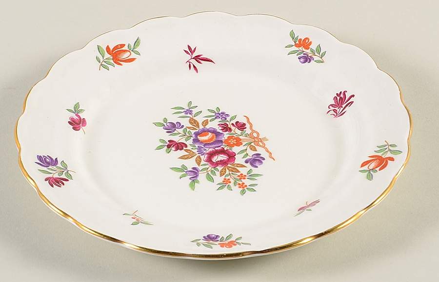 Lowestoft Salad Plate by Booths-1