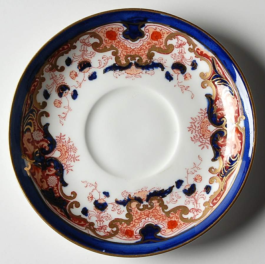 Lucania (Smooth) Saucer by Booths-1