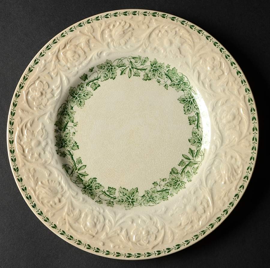 Maple Leaf Salad Plate by Booths-1