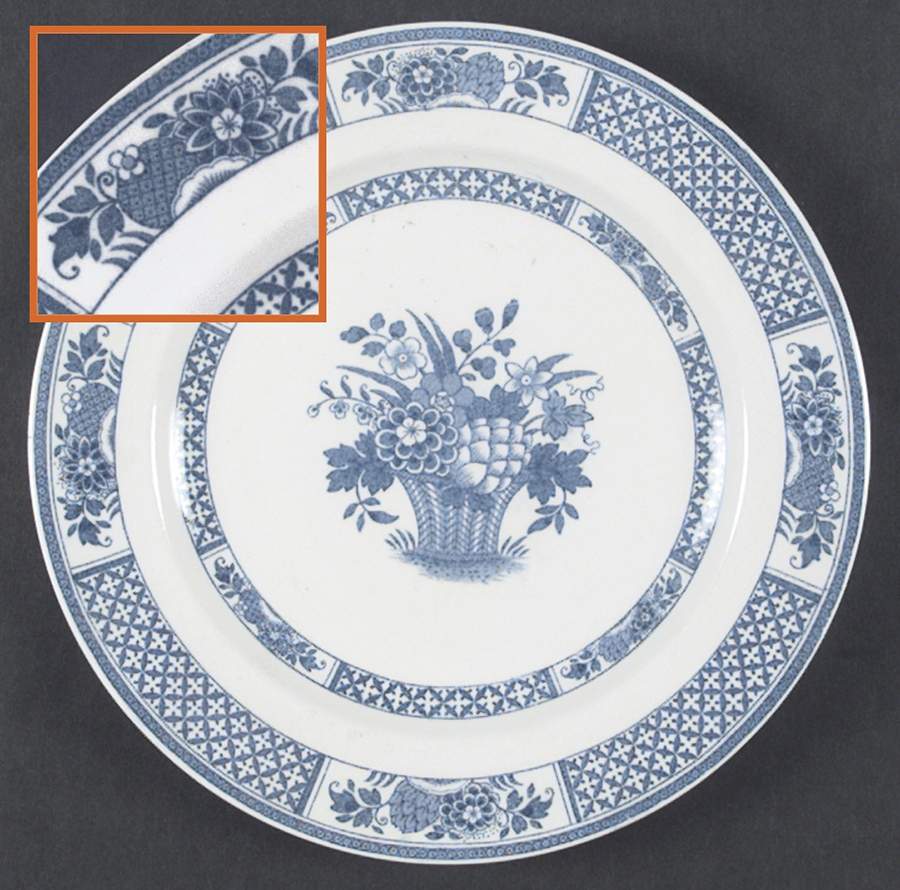 Nankin Dinner Plate by Booths-1