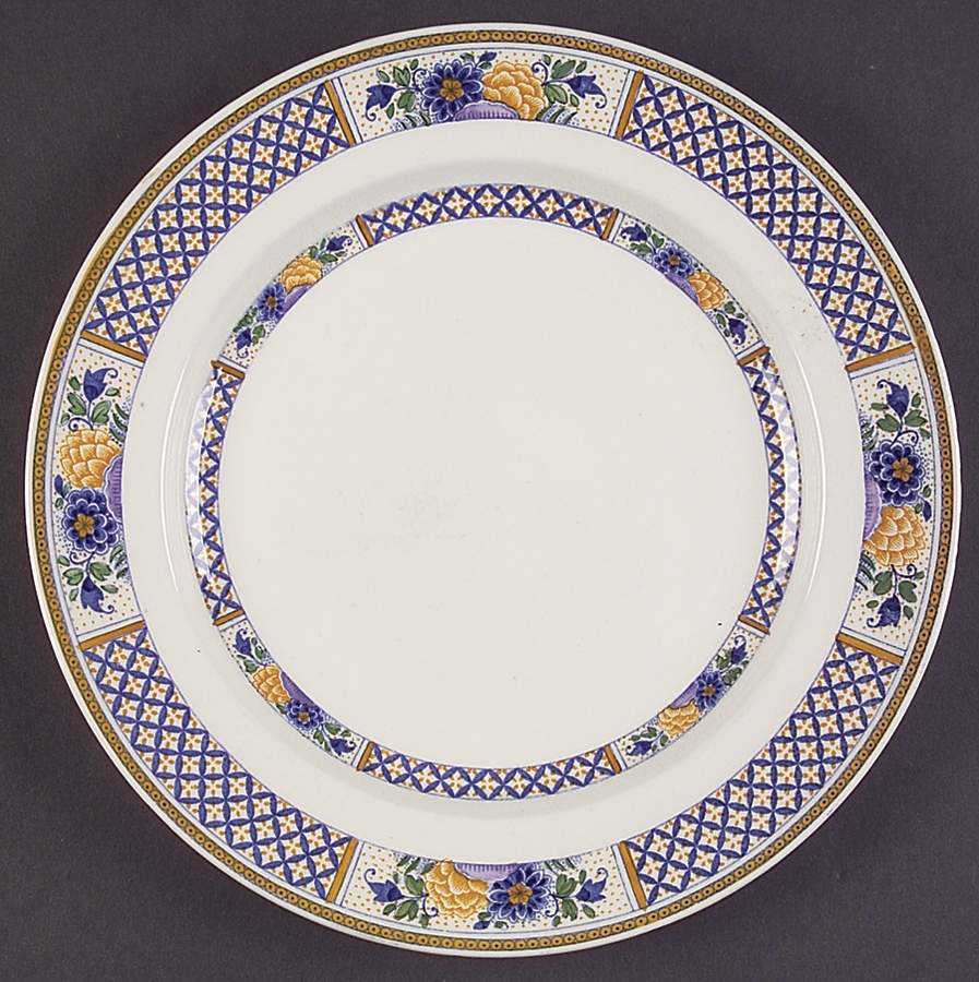 Nankin Dinner Plate by Booths-1