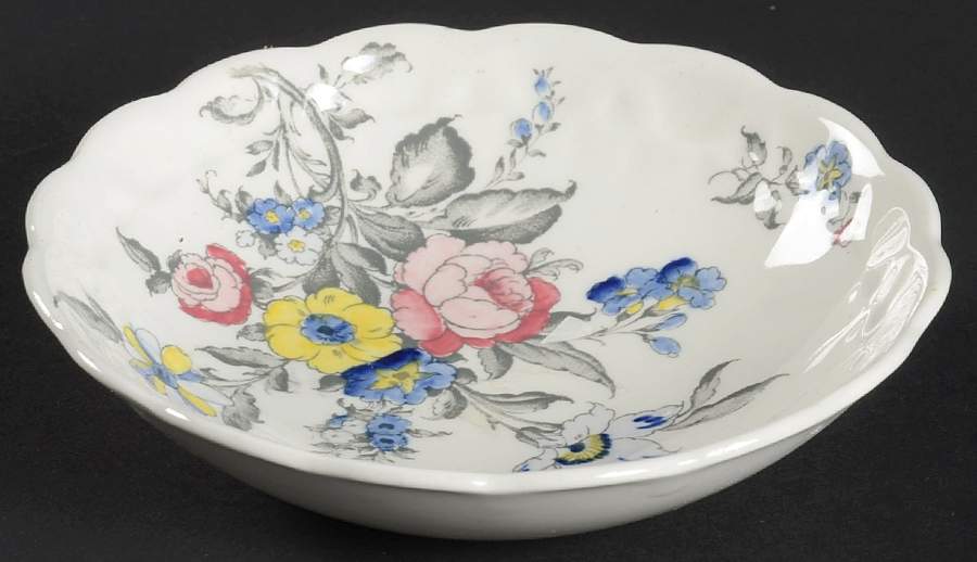 Old Country Sprays Fruit/Dessert (Sauce) Bowl by Booths-1