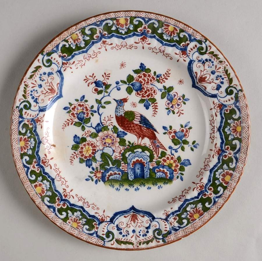 Old Dutch Salad Plate by Booths-1