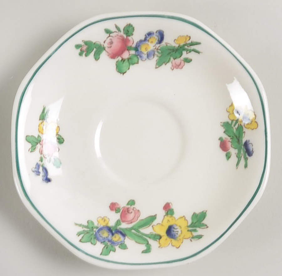 Old Staffordshire Saucer for Demitasse Cup by Booths-1