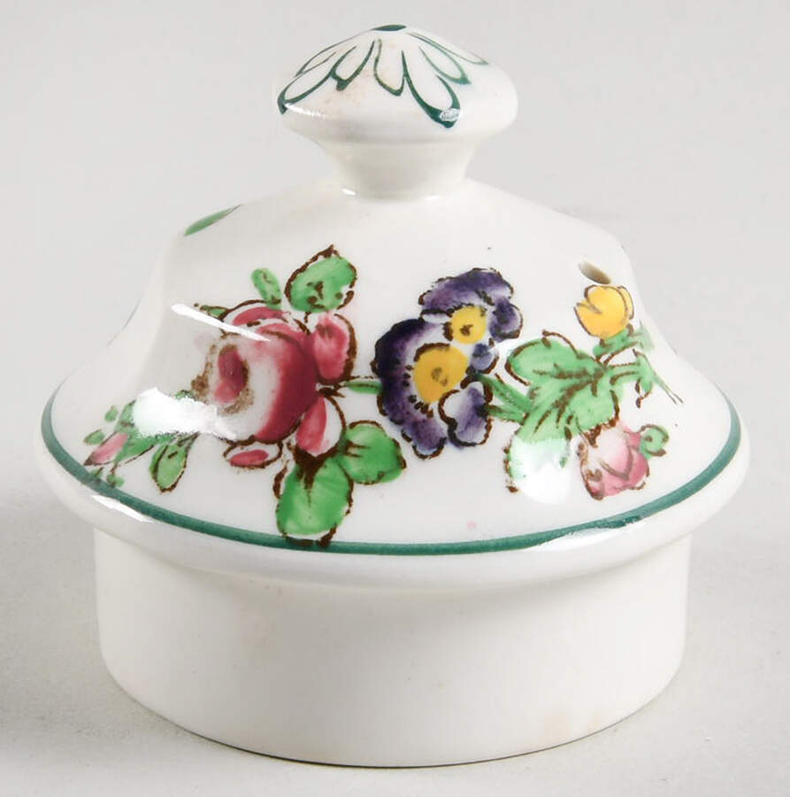 Old Staffordshire Lid for Mini Coffee Pot by Booths-1