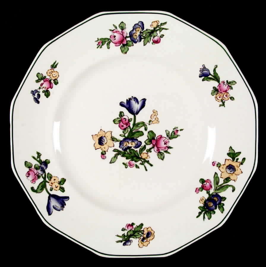 Old Staffordshire Dinner Plate by Booths-1