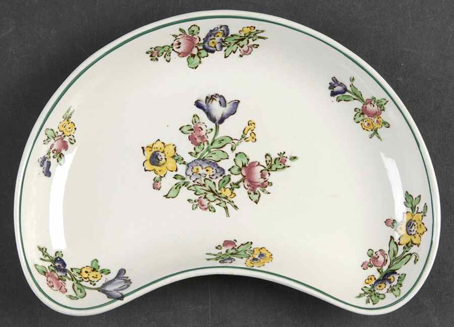 Old Staffordshire Crescent Salad Plate by Booths-1