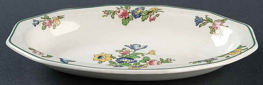 Old Staffordshire Relish/Gravy Underplate by Booths-1