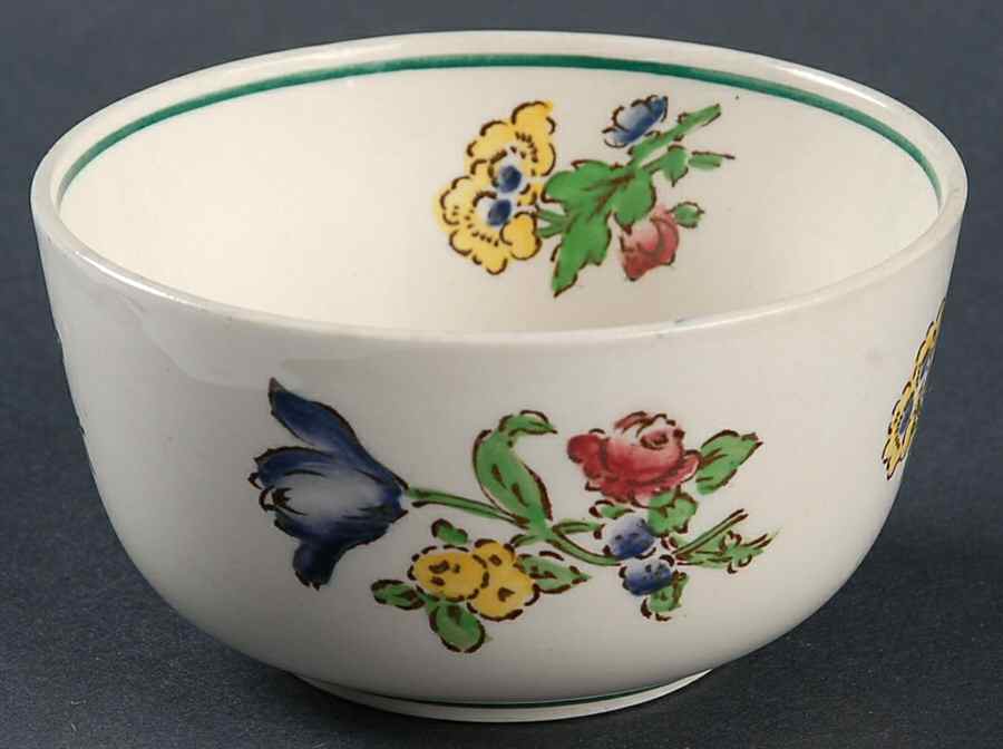 Old Staffordshire Open Sugar Bowl by Booths-1