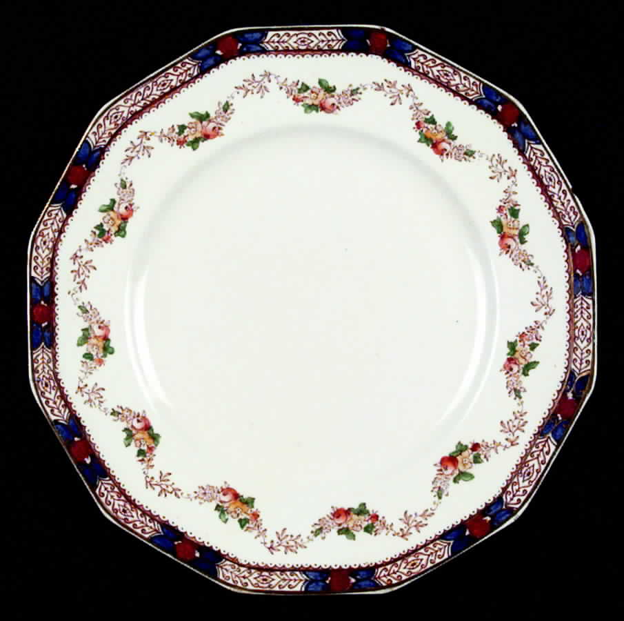 Old Time Dinner Plate by Booths-1