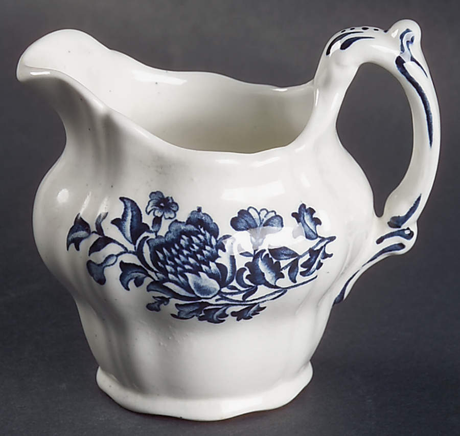 Peony Blue Mini Creamer by Booths-1
