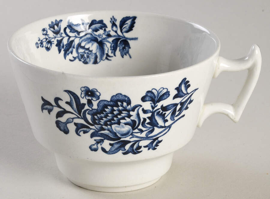 Peony Blue Oversized Cup by Booths-1