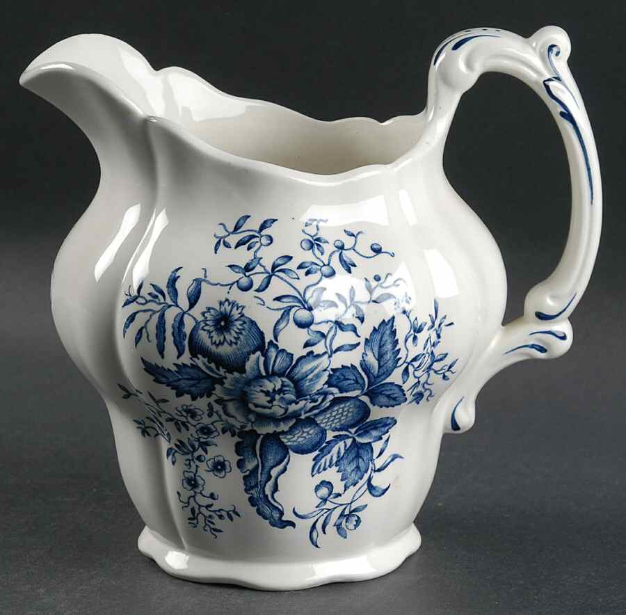 Peony Blue 40 Oz Pitcher by Booths-1