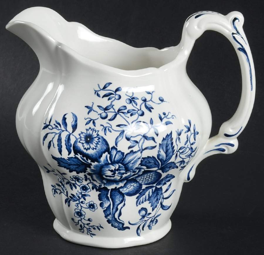 Peony Blue 32 Oz Pitcher by Booths-1