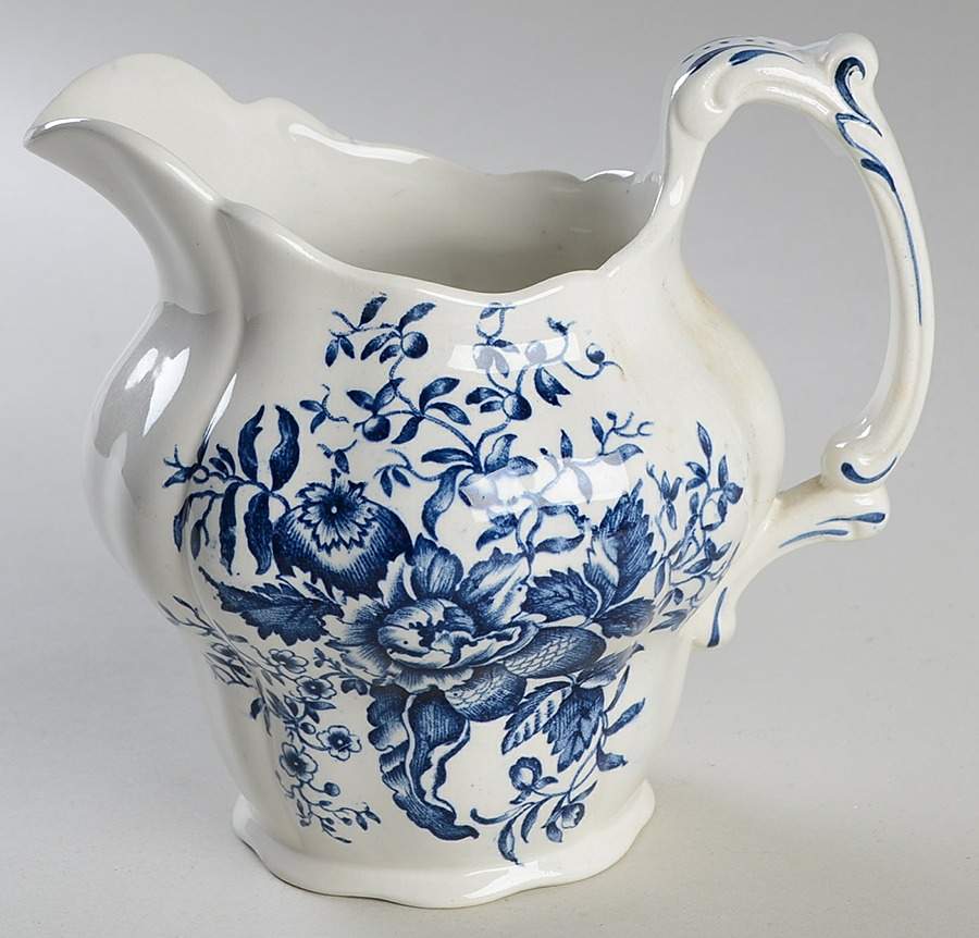 Peony Blue 16 Oz Pitcher by Booths-1