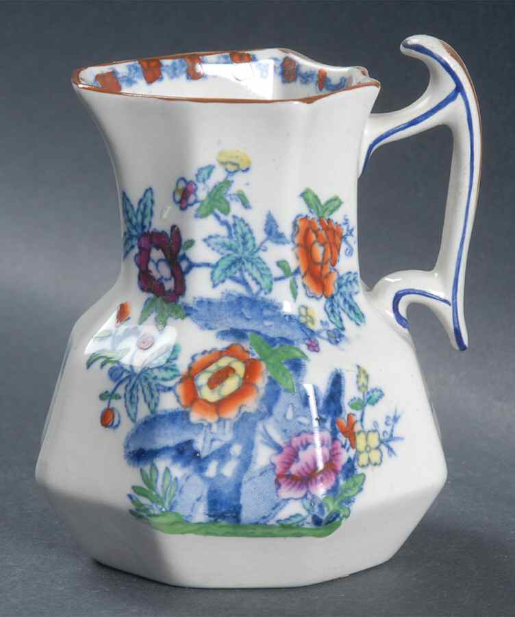 Pompadour (Scalloped) Creamer by Booths-1