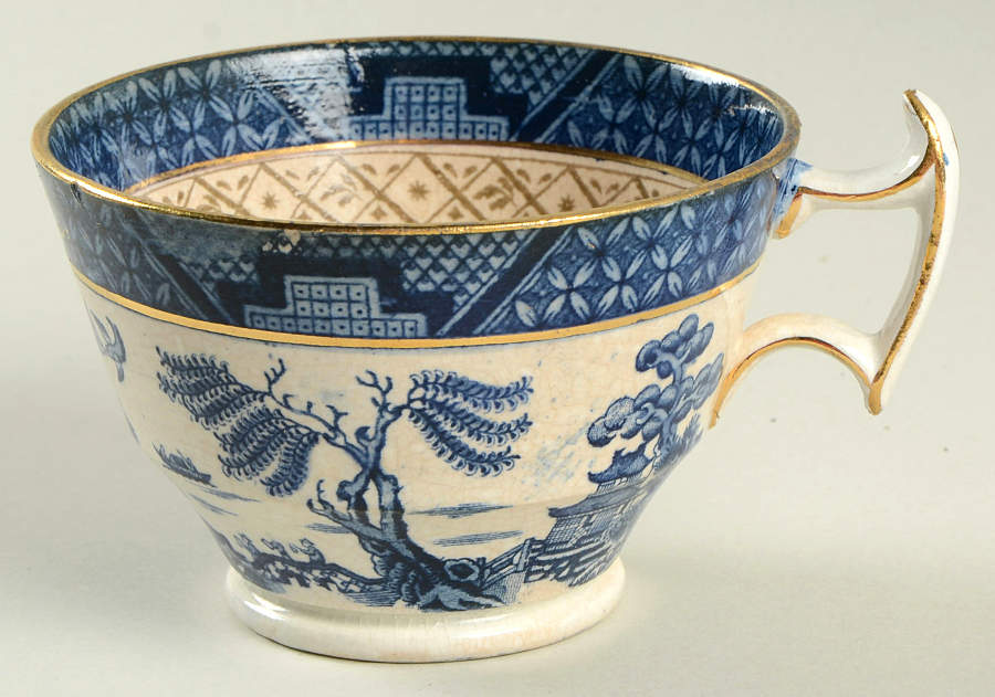 Real Old Willow Blue Oversized Cup by Booths-1