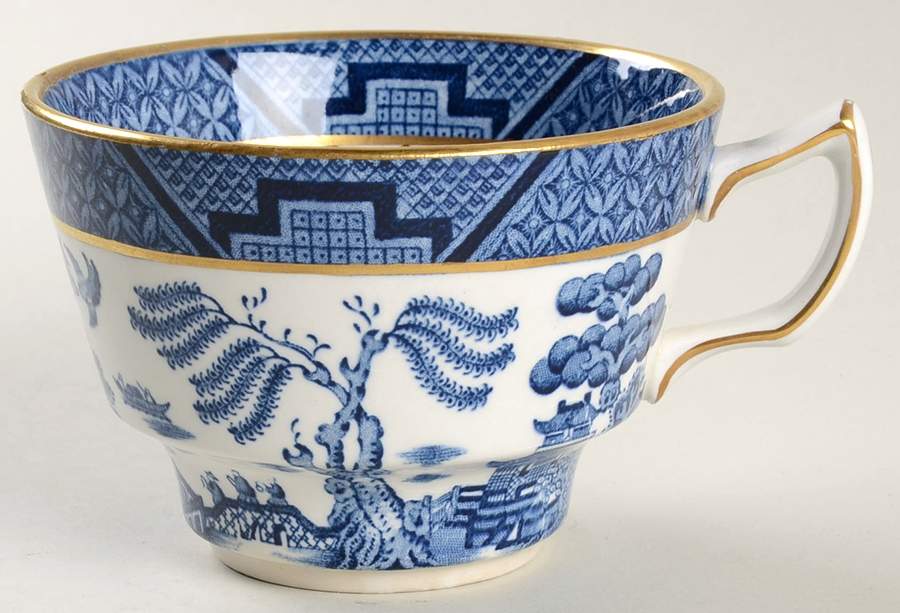 Real Old Willow Blue Oversized Cup by Booths-1