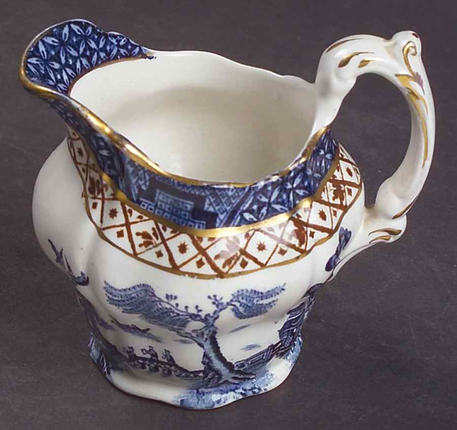 Real Old Willow Blue Mini Creamer by Booths-1