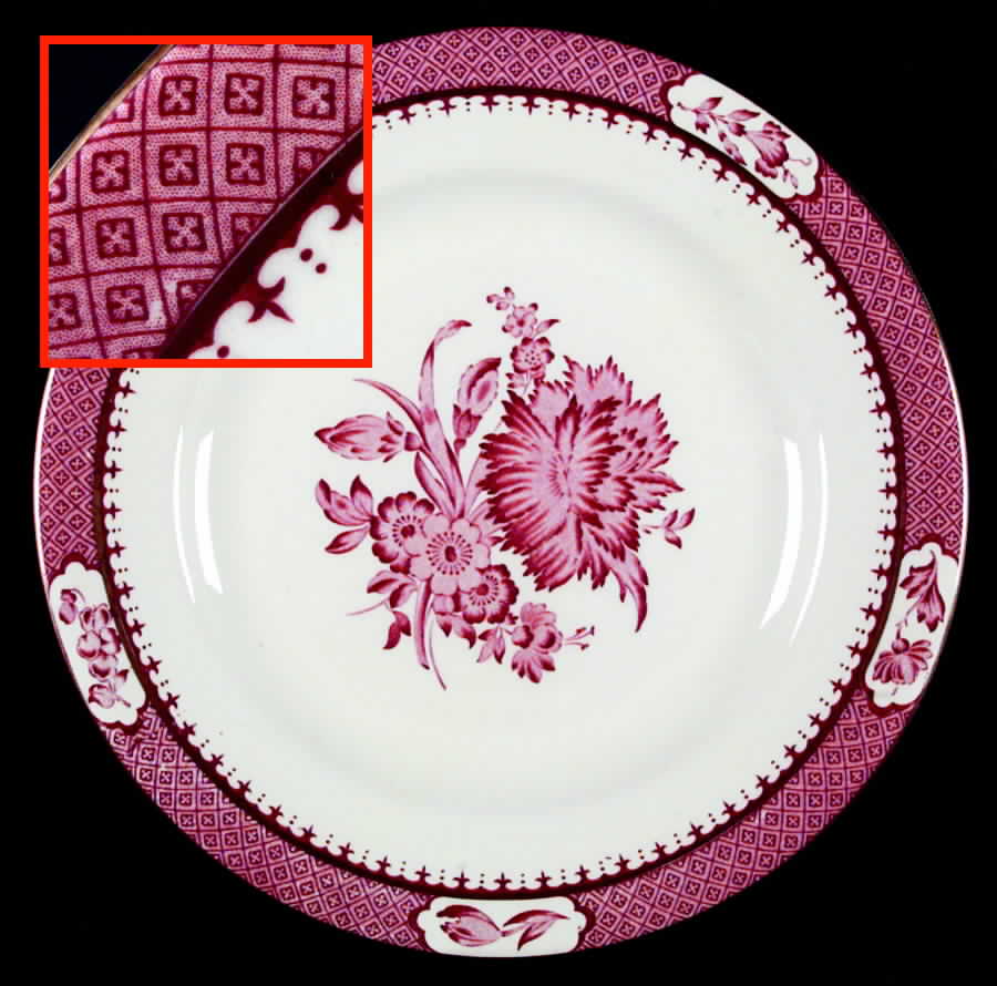 Rochester Dinner Plate by Booths-1