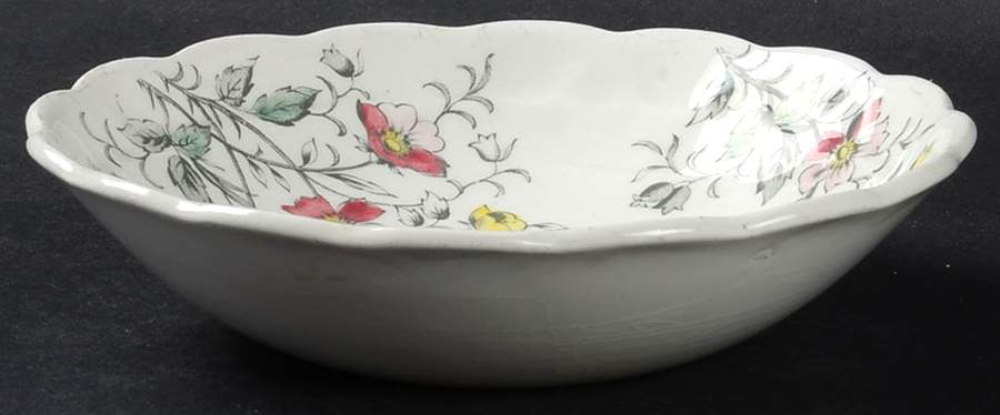 Rock Rose Fruit/Dessert (Sauce) Bowl by Booths-1