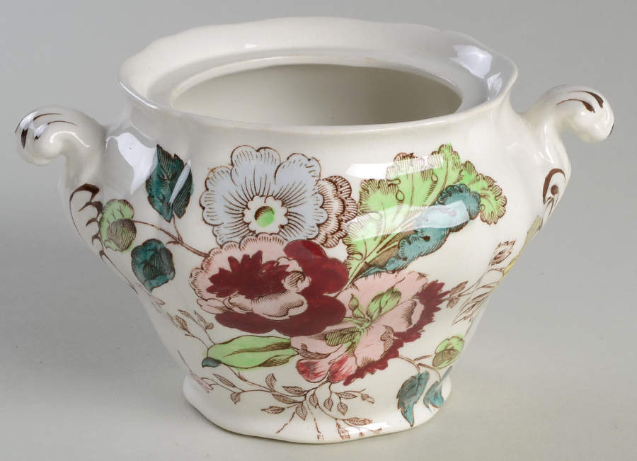 Stanway Sugar Bowl No Lid by Booths-1