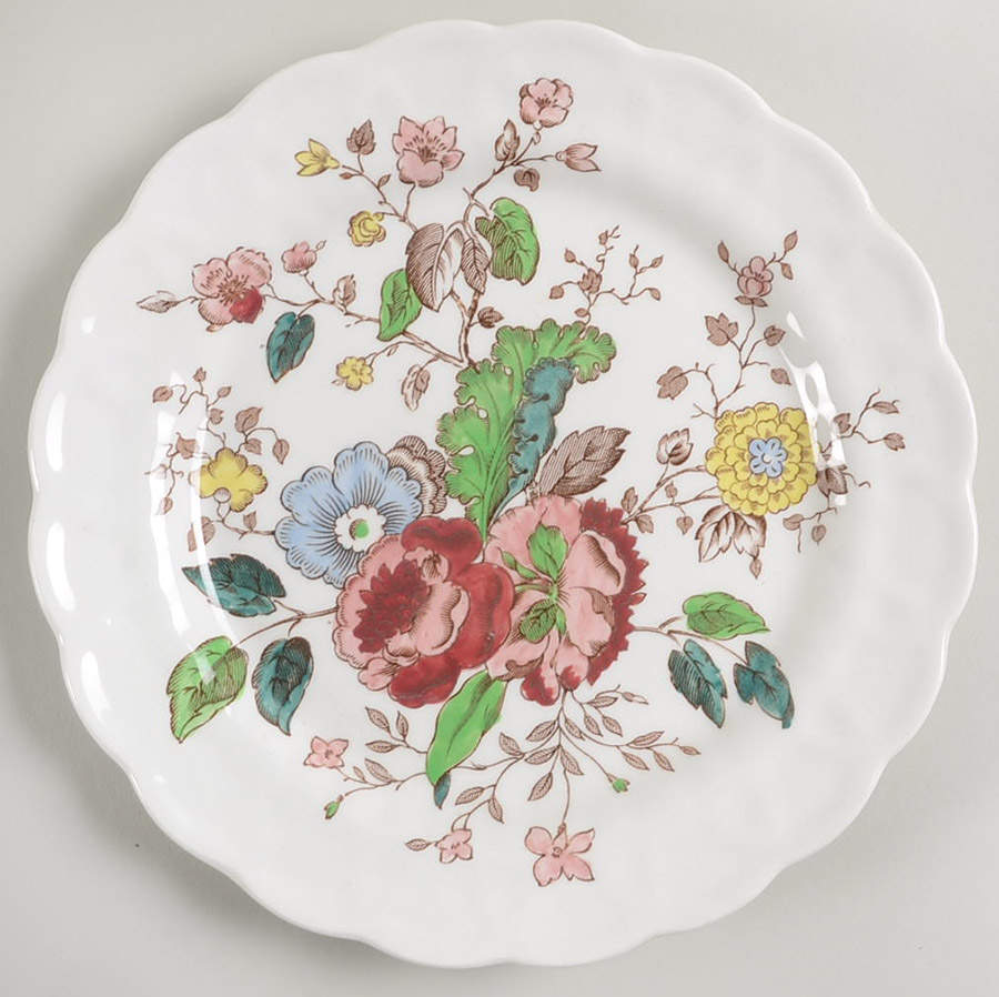 Stanway Salad Plate by Booths-1