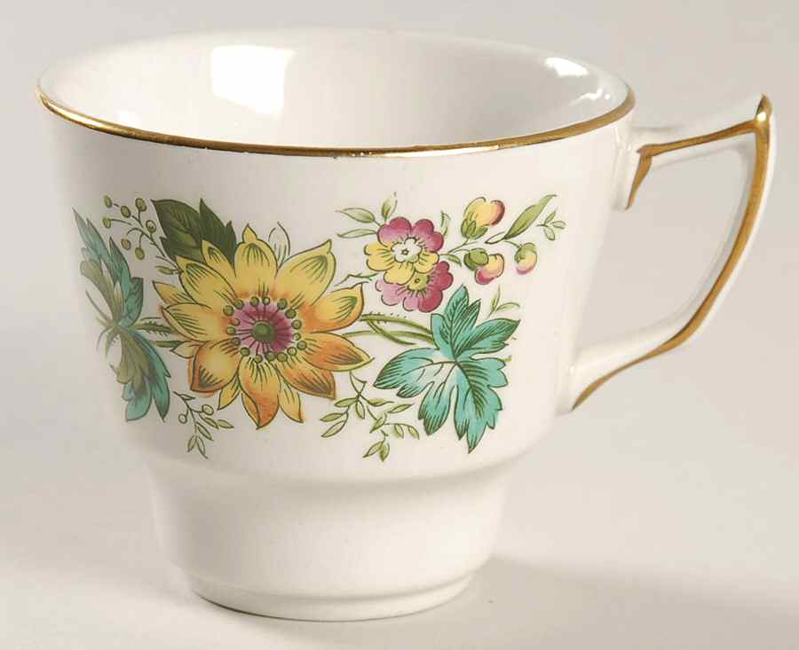 Victoria Flat Demitasse Cup by Booths-1
