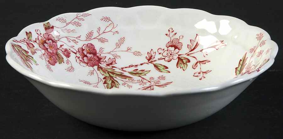 Washington (Multicolor, Scalloped) Coupe Cereal Bowl by Booths-1