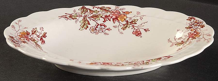 Washington (Multicolor, Scalloped) Relish by Booths-1
