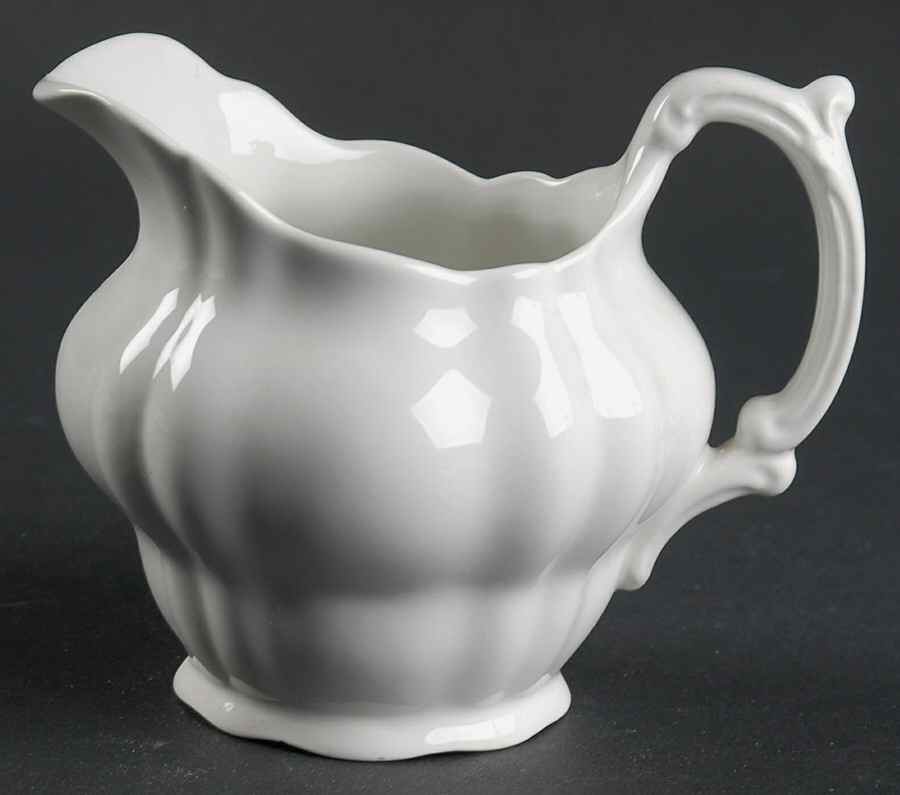 White Majestic Creamer by Booths-1