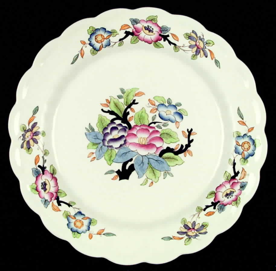 Woodstock Dinner Plate by Booths-1