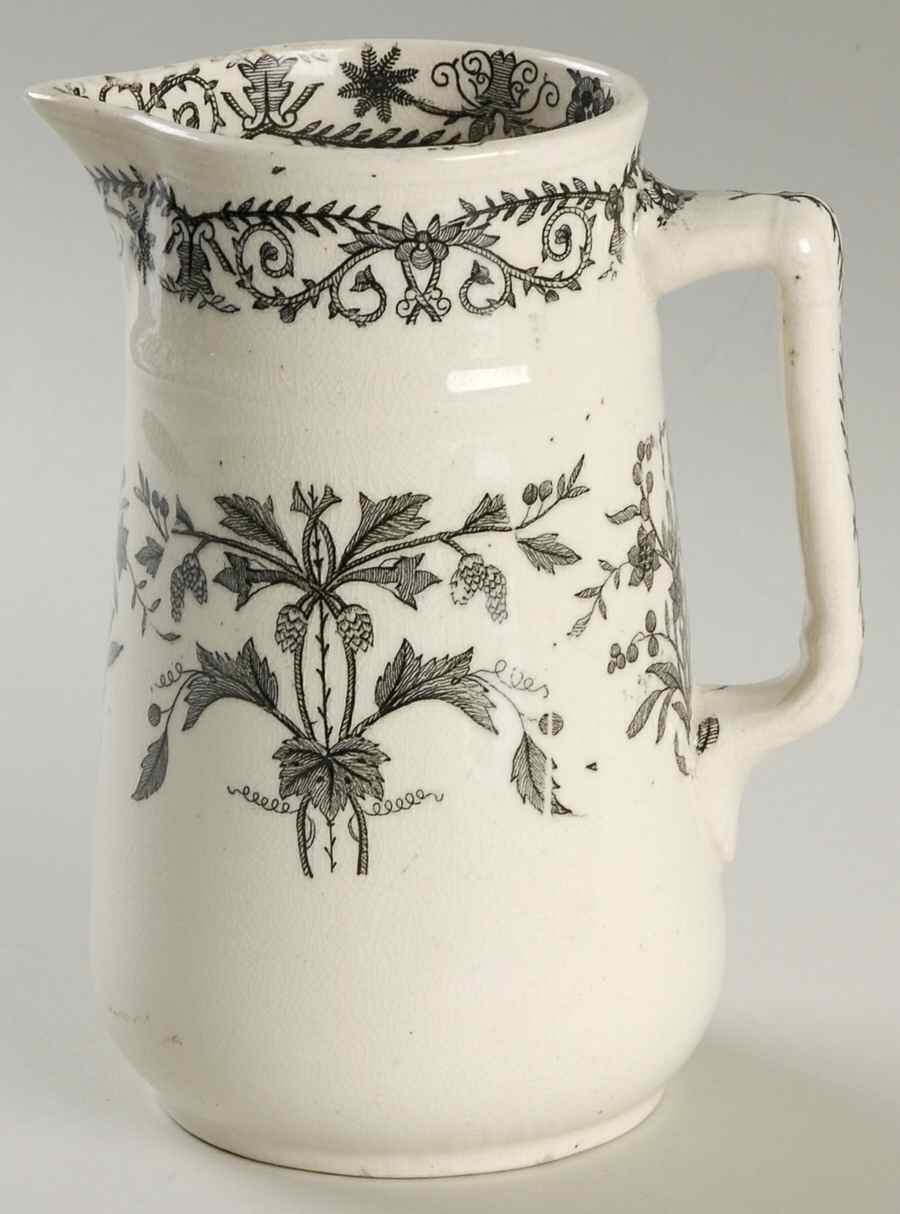 Lahore Black 16 Oz Pitcher by T & R Boote-1