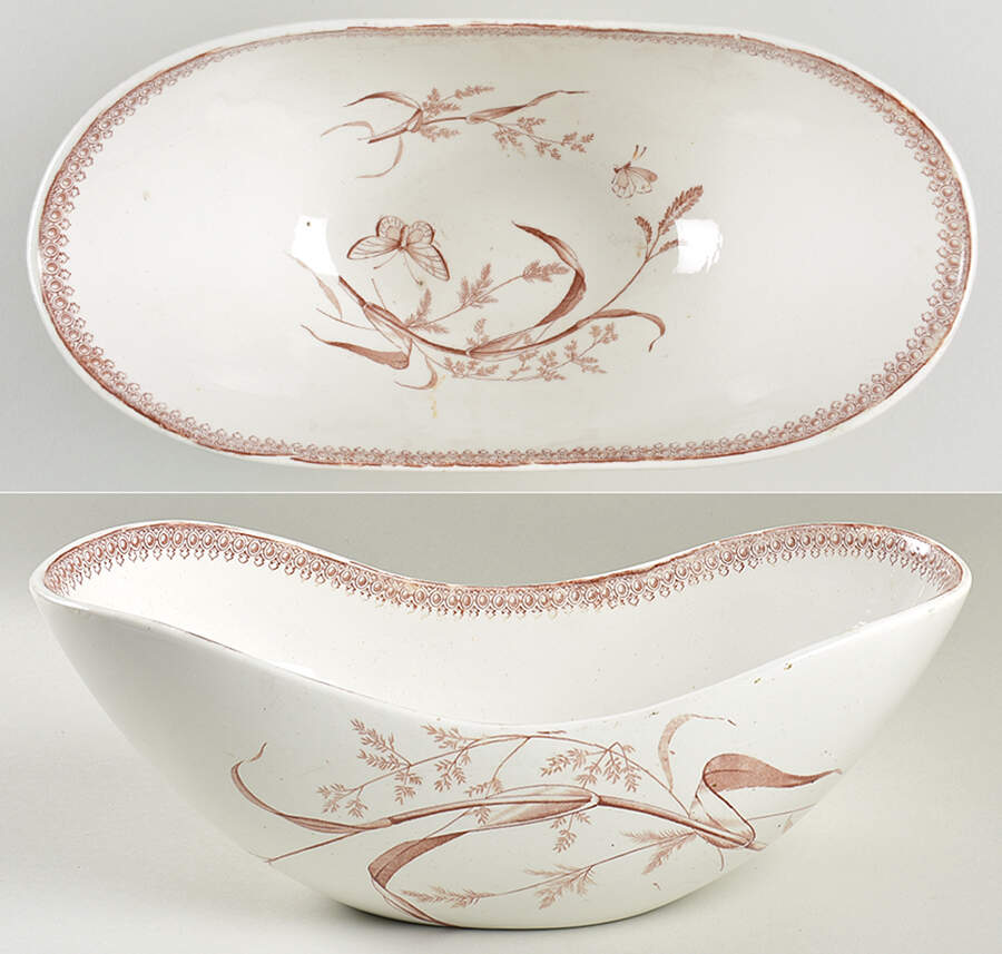 Summer Time Brown 12" Oval Centerpiece by T & R Boote-1