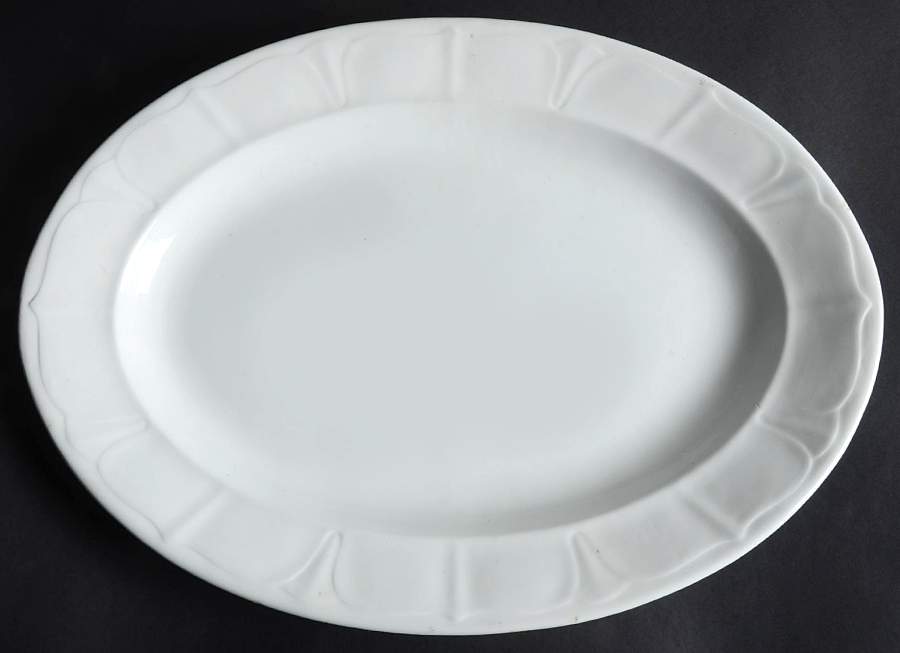 Sydenham 16" Oval Serving Platter by T & R Boote-1