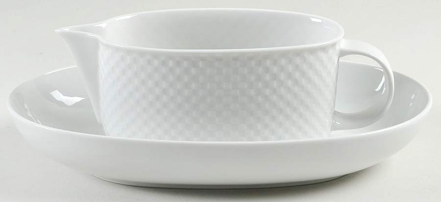 Chess Gravy Boat & Underplate by Boda Nova-1